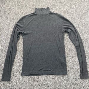 Ribbed Mockneck Longsleeve Tee